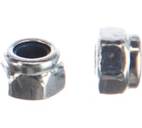 Самоконтрящаяся гайка Стройбат DIN 985 М3 белый цинк 243911