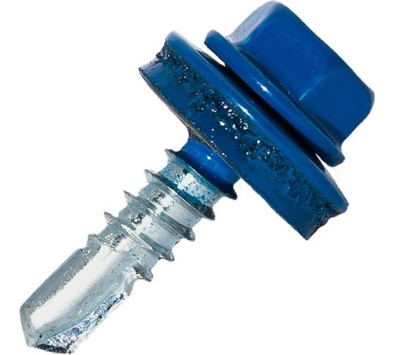 Саморез кровельный по дереву HARDWEX ТМ HWX2-W-P5-4.8x19 мм, св.№1, RUSPERT, RAL 5015, 250 5190024093104