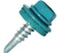 Саморез кровельный по дереву HARDWEX ТМ HWX2-W-P5-4.8x19 мм, св.№1, RUSPERT, RAL 5021, 250 5190024093111 1