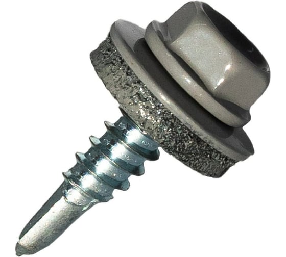 Саморез кровельный по дереву HARDWEX ТМ HWX2-W-P5-4.8x19 мм, св.№1, RUSPERT, RAL 7005, 250 5190024093166 1