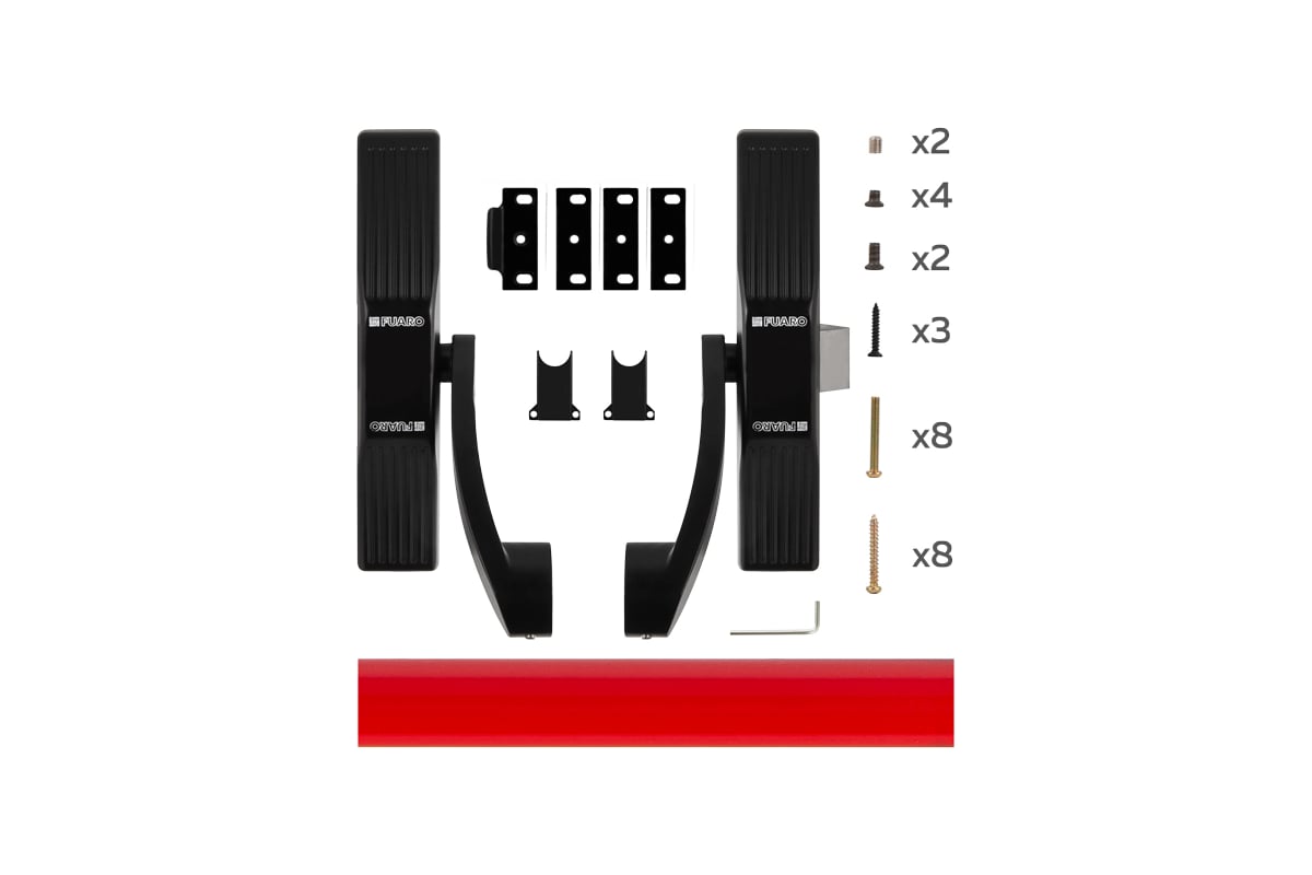 Нажимная ручка штанга для антипаники fuaro 1300а врезной к замку fl 0433 anti panic 41405