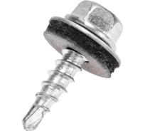 Кровельный саморез KRANZ 4,8x19мм, цинк, 250 шт. 1201-4819-3