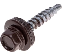 Кровельный саморез KRANZ 4,8x29мм, окрашенный RAL 8017, 250 шт. 1202-4829-3