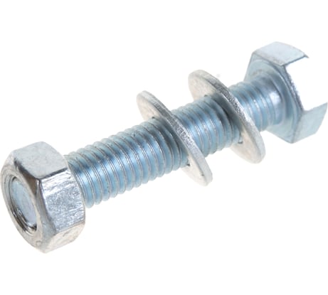 Болт НАКРЕПКО с гайкой и шайбами 8х40 50 шт. 108908