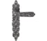 Дверная ручка на длинной накладке GENESIS ARABESCO BL. SILVER PS 940000000398 1