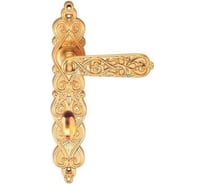 Дверная ручка на длинной накладке GENESIS ARABESCO S. GOLD OL 940000000393
