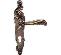 Дверная ручка на длинной накладке GENESIS RIZO ANT. COFFEE CL 940000000409