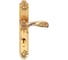 Дверная ручка на длинной накладке GENESIS FLOR S. GOLD OL 940000000402 1