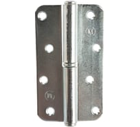 Петля накладная НАКРЕПКО ПН1-110 оцинк правая 40 шт. 114205