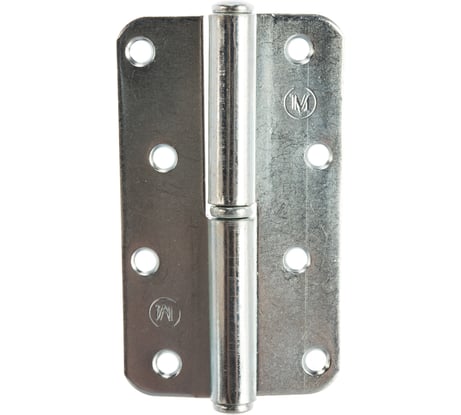 Петля накладная НАКРЕПКО ПН1-110 оцинк правая 40 шт. 114205