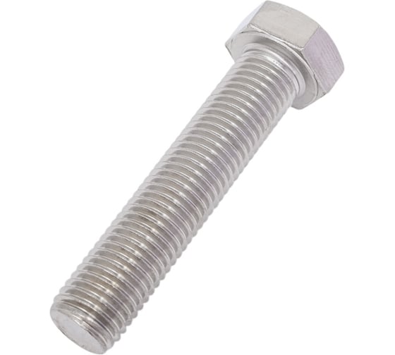 Болт Море-Метизов DIN 933 А2 M16x75 мм, 10 шт BOLT933A2M167510M