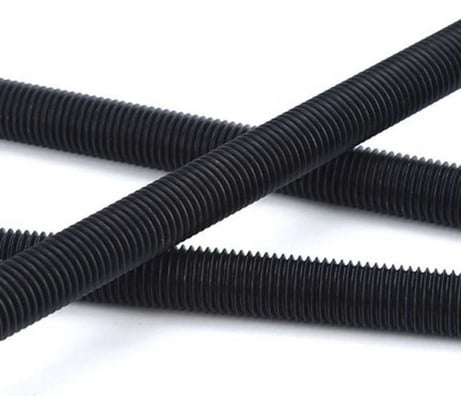 Шпилька резьбовая DINFIX полиамидная пластиковая, черная М10x1000 DIN 975 / 976 1шт 00-0004582