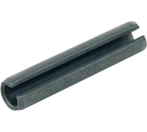 Штифт пружинный ЦКИ DIN 1481, 21x100, цилиндрический, разрезной, оксид, 1 шт. 22846 1