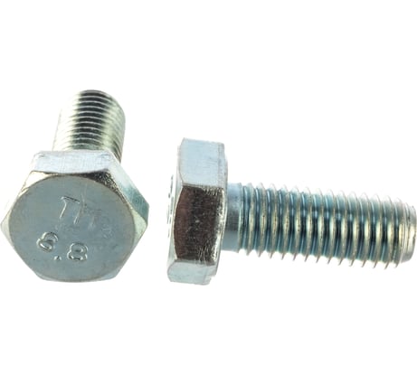 Болт с ШГ и полной резьбой ЕВРОПАРТНЕР DIN933 Zn 10х25 8шт. 2 0351 1