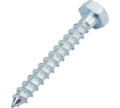 Шуруп с ШГ сантех. ЕВРОПАРТНЕР DIN 571 Zn 10 х 70 2 шт. 5 0960 1