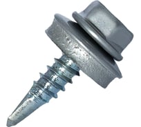 Саморез кровельный по дереву HARDWEX ТМ HWX2-W-P5-4.8x19 мм, св.№1, RUSPERT, RAL 9006, 250 5190024093234