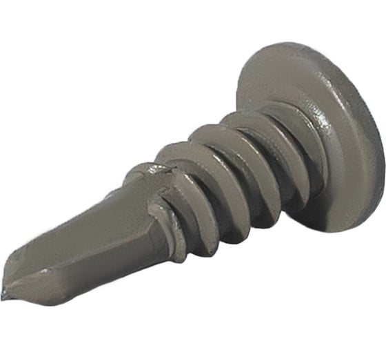 Саморез для ЛСТК HARDWEX ТМ HWX5-A-P6-4.8x16 мм, №3, Phillips №2, GREY E-COAT, 1000 5190040932432