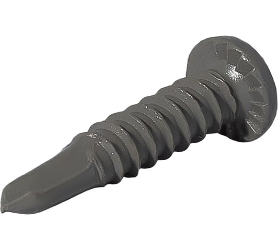 Саморез для ЛСТК HARDWEX ТМ HWX7-GD-P8-5.5x25 мм, №3, Phillips №2, GREY E-COAT, 500 5190040932449