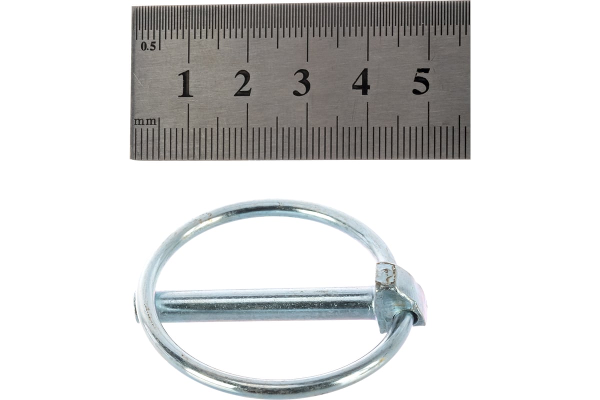 Быстросъемный шплинт-штифт с кольцом ЕВРОПАРТНЕР DIN11023 D6 Zn 2шт. 12 .