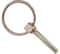 Быстросъемный шплинт-штифт с кольцом ЕВРОПАРТНЕР DIN11023 D6 Zn 2шт. 12 0389 1