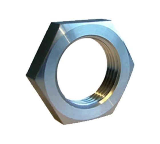 Гайка трубная ЦКИ DIN 431, 1/4", низкая, 14h, б/п, sw22, 5 шт. 83749