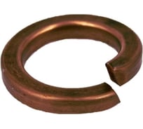 Шайба пружинная ЦКИ DIN 127b, м12, гровер, бронза, 50 шт. 13506