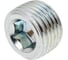 Пробка коническая ЦКИ DIN 906, м16x1.5, цинк, 5 шт. 37960 1
