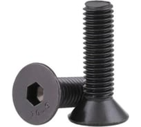 Винт ЦКИ DIN 7991 м20x120, 10.9, оксид, полн. Резьба, hex 12, 1 шт. 83689