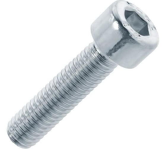 Винт ЦКИ DIN 912 м6x90, полн.резьба, 8.8, цинк, hex 5.0, 20 шт. 78304 1