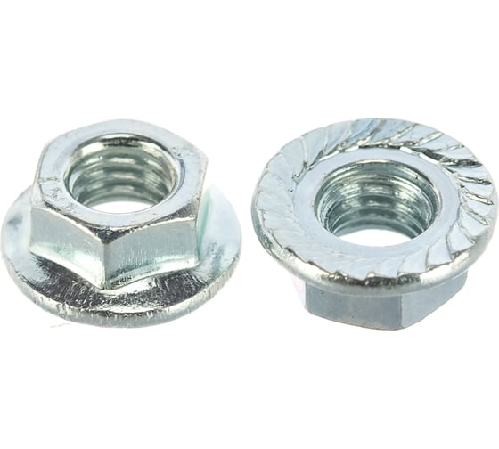 Фланцевая гайка с зубцами ЕВРОПАРТНЕР DIN6923 Zn M5 20шт. 12 0457 1