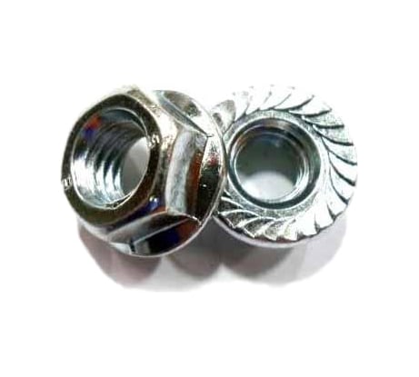 Фланцевая гайка с зубцами ЕВРОПАРТНЕР DIN6923 Zn M6 16шт. 12 0458 1