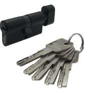 Евроцилиндр с вертушкой Dormakaba CBR-1 60 (30x30В) черный RAL 9005 8012932