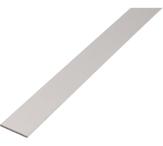 Полоса ALBERTS алюминий, серебристая 15x2х2000 мм 474010 1