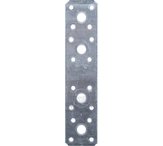 Перфорированная пластина ALBERTS оцинкованная, 180х40х3 мм 330101