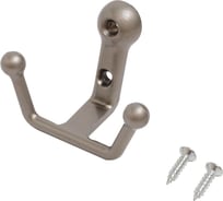 Крючок-вешалка Стандарт 308 SN мат. никель, европакет 15785