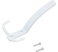 Крючок-вешалка Стандарт 212 A WW мат. белый, европакет 15422