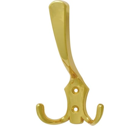 Крючок-вешалка НОРА-М №10 3-х рож. золото 14318
