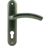 Дверная ручка на планке НОРА-М 23-70 мм графит 16662