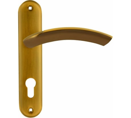 Дверная ручка на планке НОРА-М 23-70 мм мат.кофе 16121