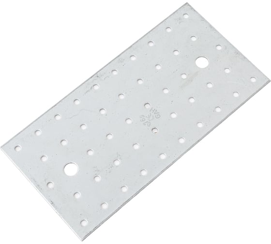 Перфорированная пластина ALBERTS оцинкованная, 200х100х2 мм 332020