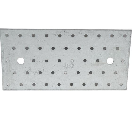 Перфорированная пластина ALBERTS оцинкованная, 200х100х2 мм 332020