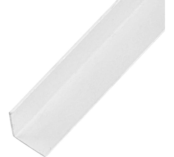 Уголок ALBERTS ПВХ, белый, 15x15x1.2х1000 усиленный 479213