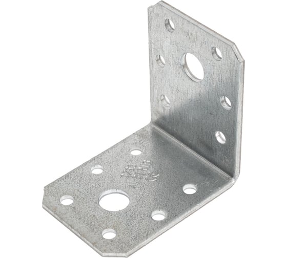 Перфорированный уголок ALBERTS оцинкованный, 60х60х45х2.5 мм 330835 1