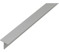 T-образный профиль ALBERTS алюминий, серебристый, 20x20x1.5х2000 мм 474126