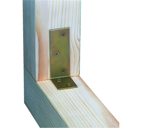 Уголок для балки ALBERTS оцинкованный, 75x100x30х3 мм 332259