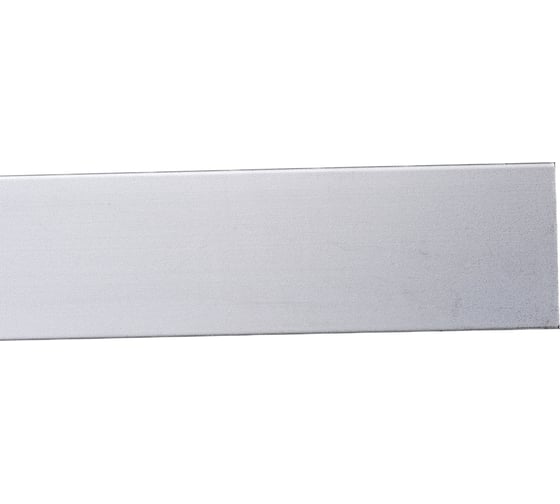 Полоса ALBERTS алюминий, серебристый, 20x2х1000 мм 473020