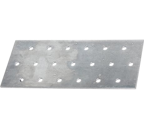 Перфорированная пластина ALBERTS оцинкованная, 140x60х2 мм 331467