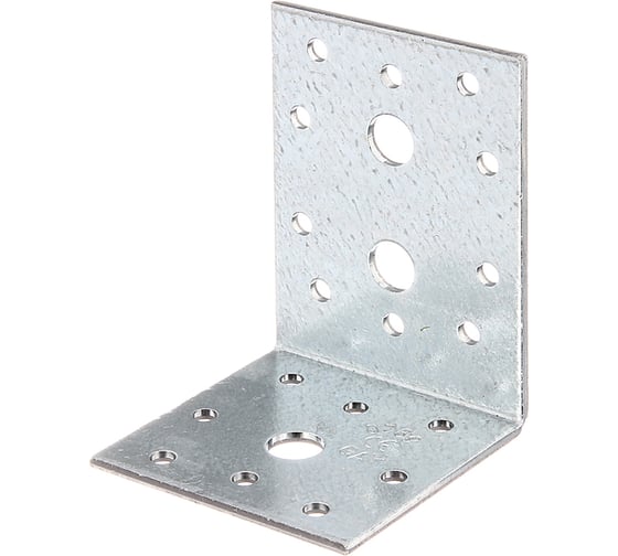 Перфорированный уголок ALBERTS оцинкованный, 60x80x60х2.5 мм 334352