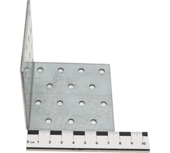Перфорированный уголок ALBERTS оцинкованный, 80х80х80х2.5 мм 330859