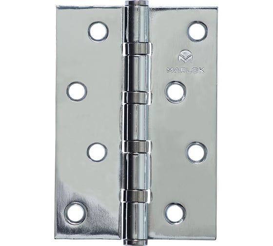 Петля дверная Marlok 100x70x2,5 CP, хром, 2 шт 018911 1